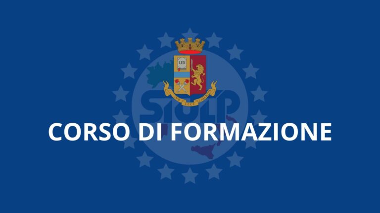 6 Corso Per Operatore Di Polizia Scientifica SIULP