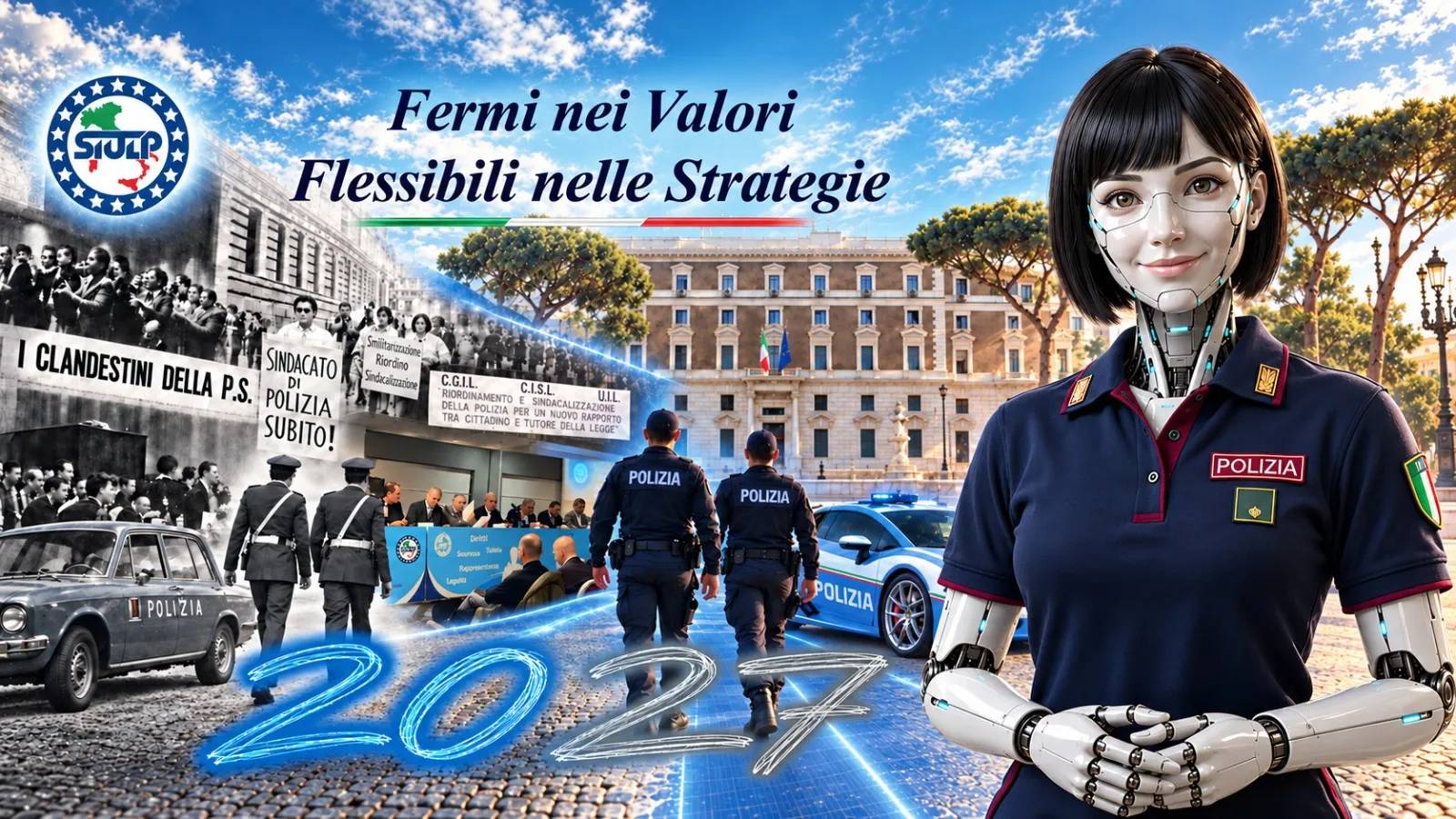 Calendario SIULP 2027. Fermi nei valori, flessibili nelle strategie.
