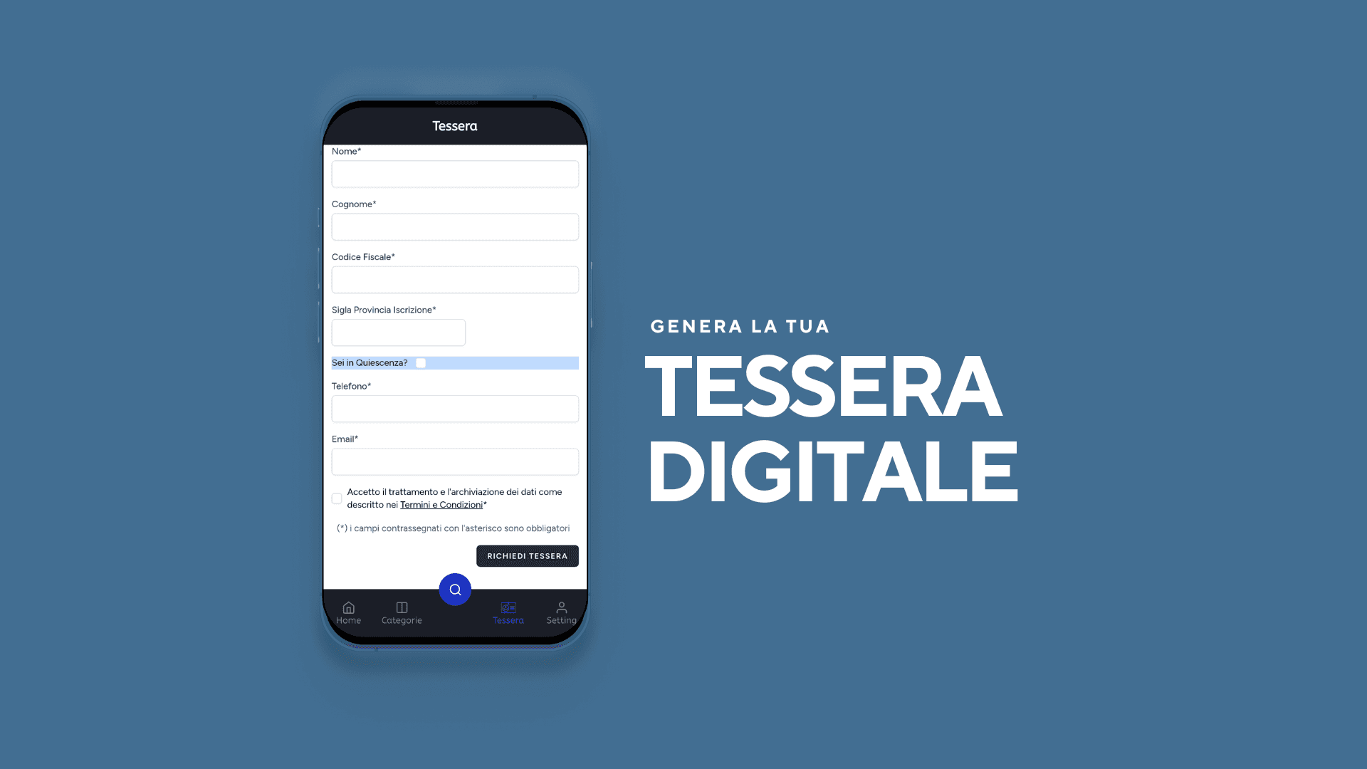 Tessera digitale SIULP