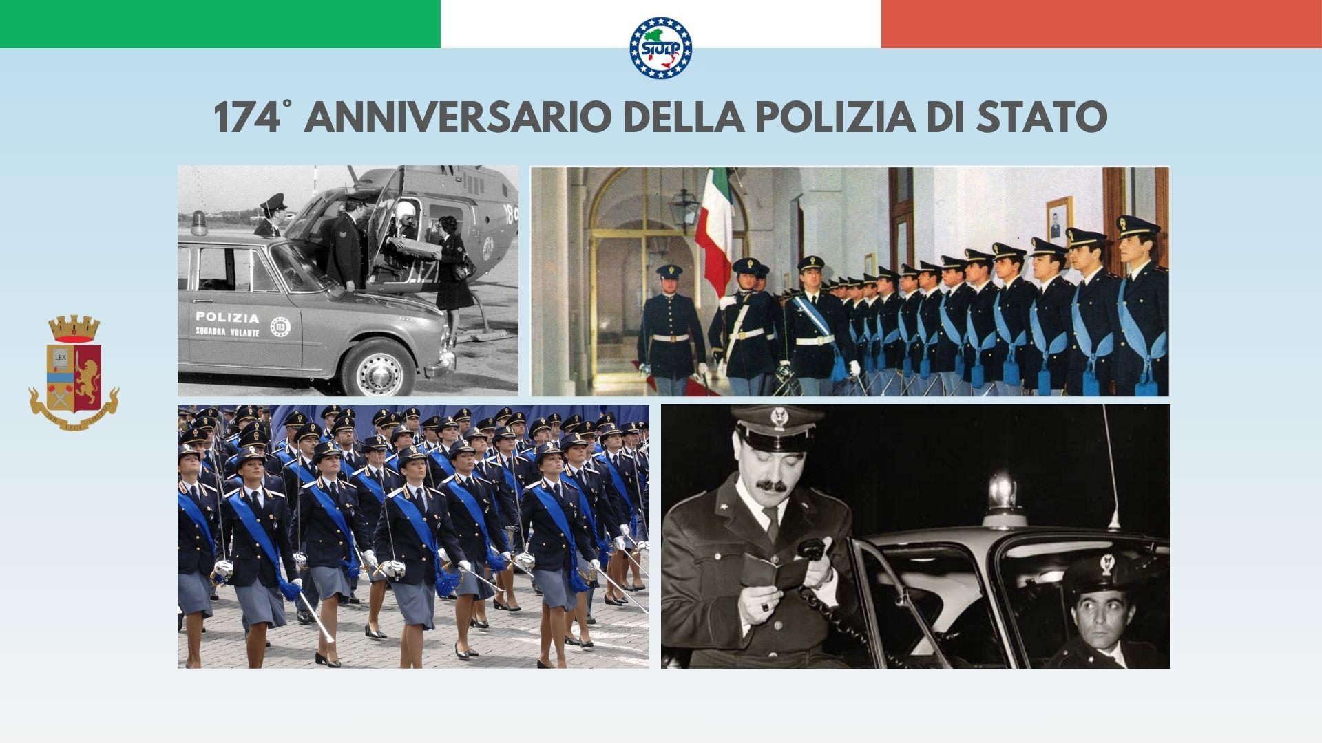 174° anniversario della fondazione della Polizia di Stato