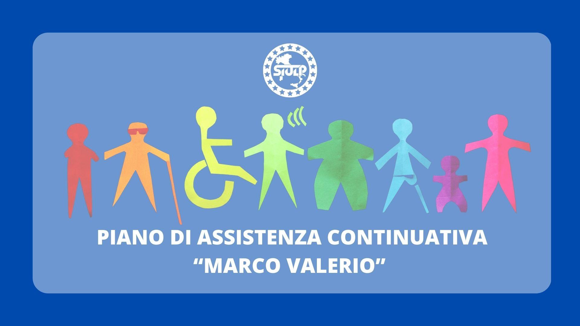 Piano Assistenza continuativa “Marco Valerio” anno 2025,