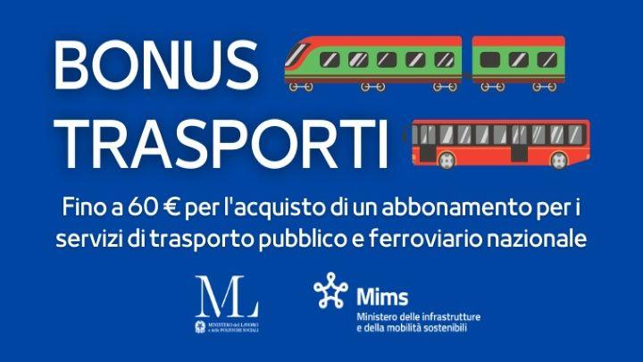 Bonus Trasporti pubblici anche nel 2023