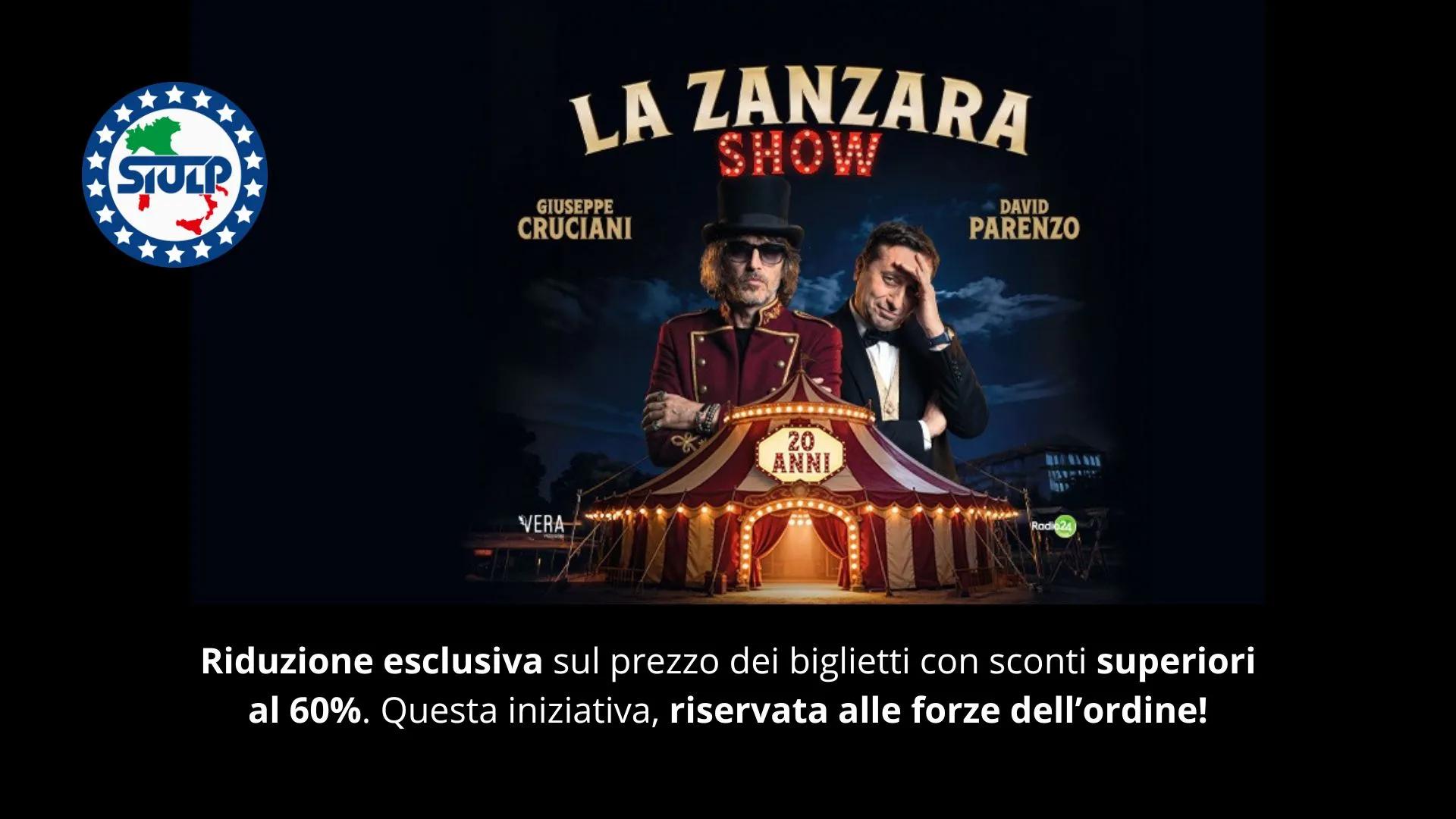 La Zanzara Tour - SCONTI fino al 60%