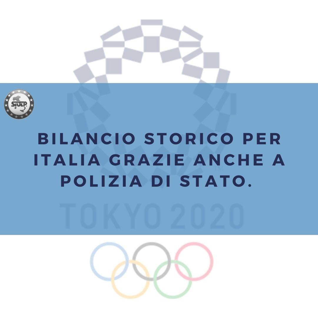 Tokyio 2020, bilancio storico per l'Italia grazie anche alla Polizia di Stato.