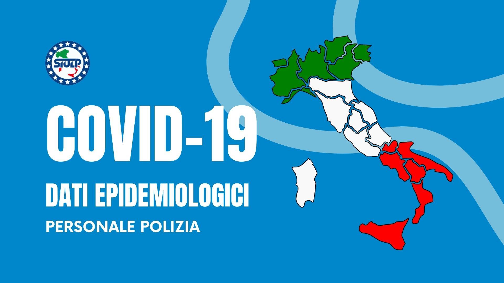 Dati epidemiologici Personale Polizia Aggiornati al 23-06-2021