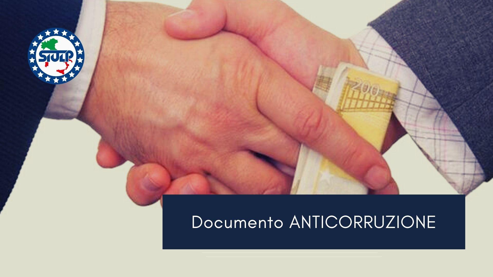 Documento anticorruzione – Rilievi