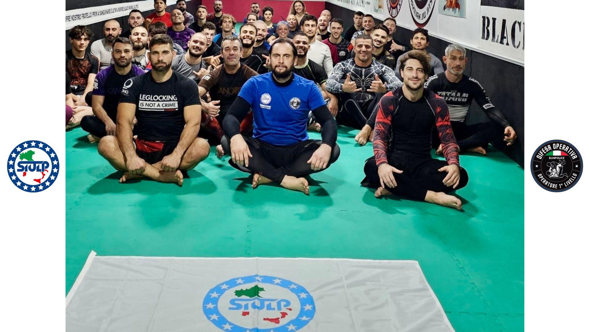 Grande successo per la Masterclass BJJ4POLICE ad Ardea!