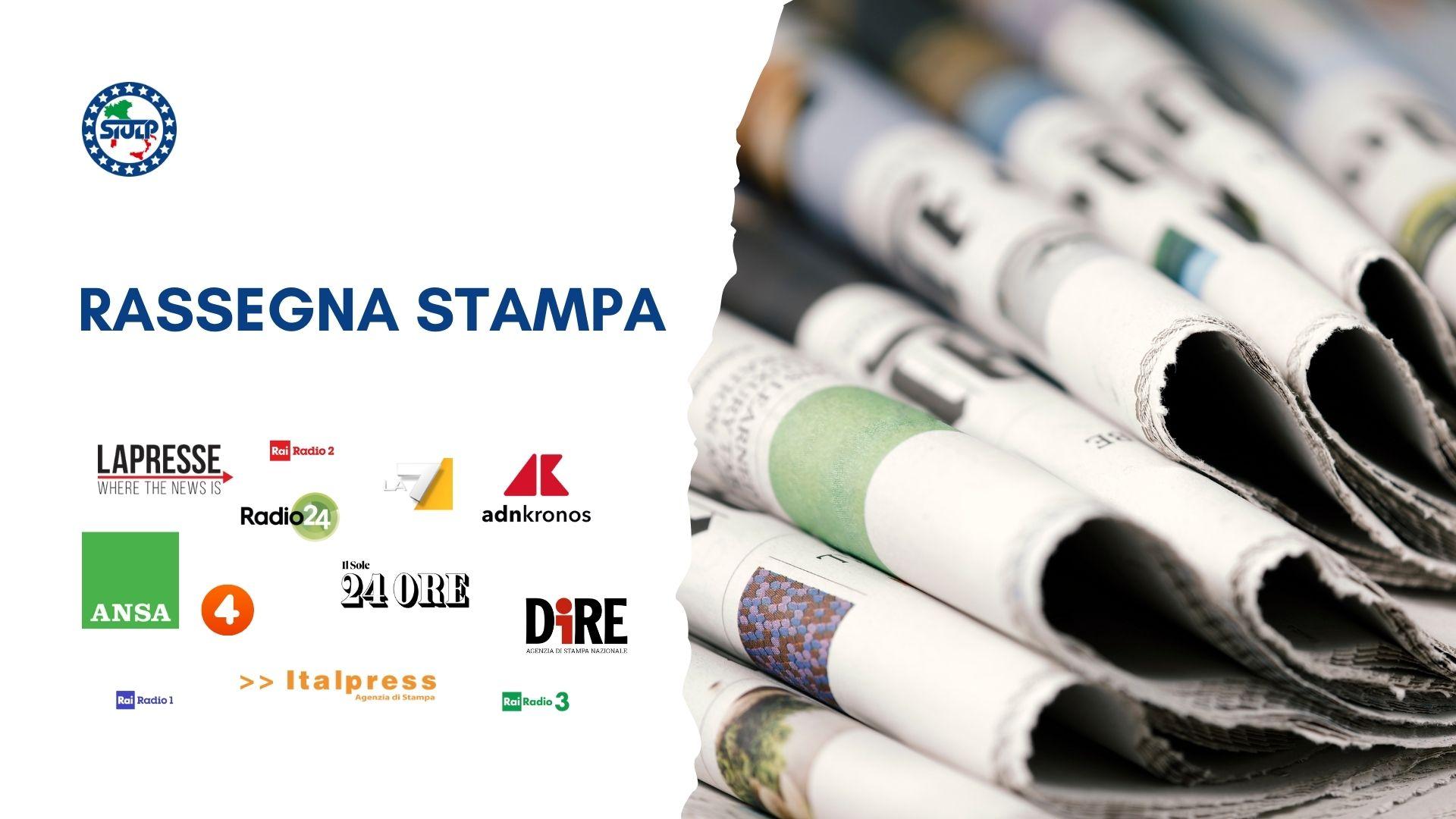 Rassegna Stampa 15 Aprile