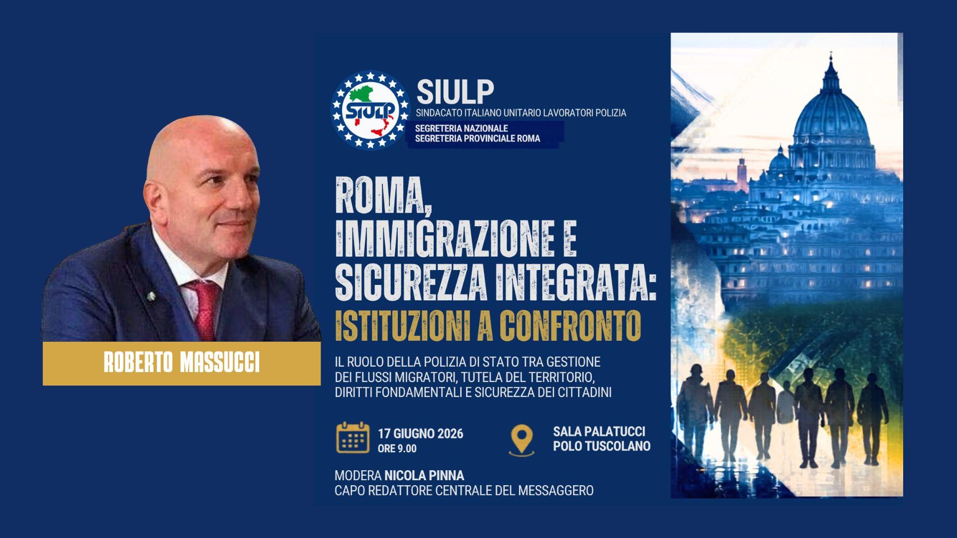 Immigrazione, Massucci (Questore): “Gestita con passione, -23% reati a Roma”