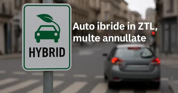 Illegittimo vietare la circolazione delle auto ibride in ZTL