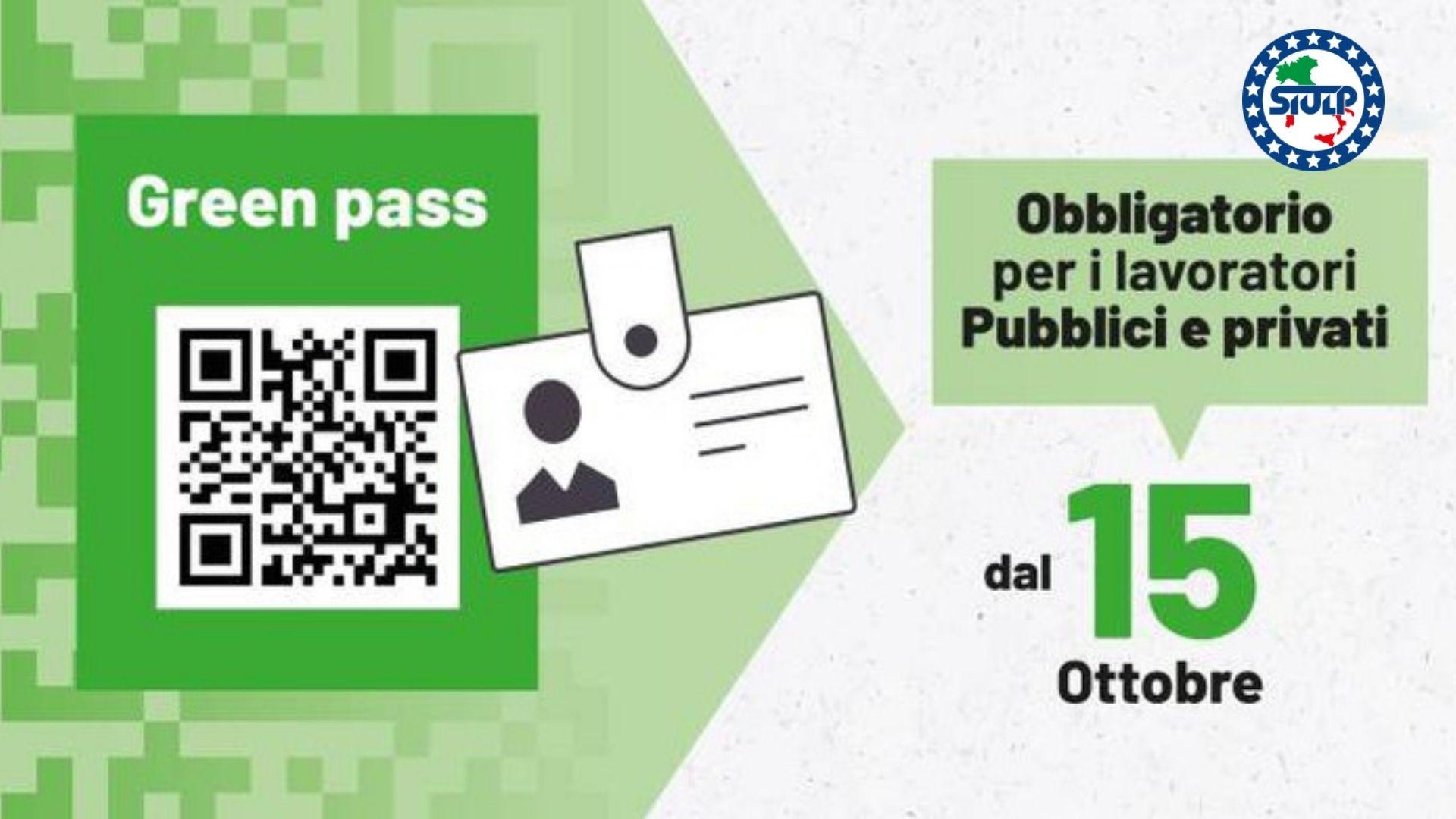 In vigore il decreto che prevede il green pass per tutti i lavoratori