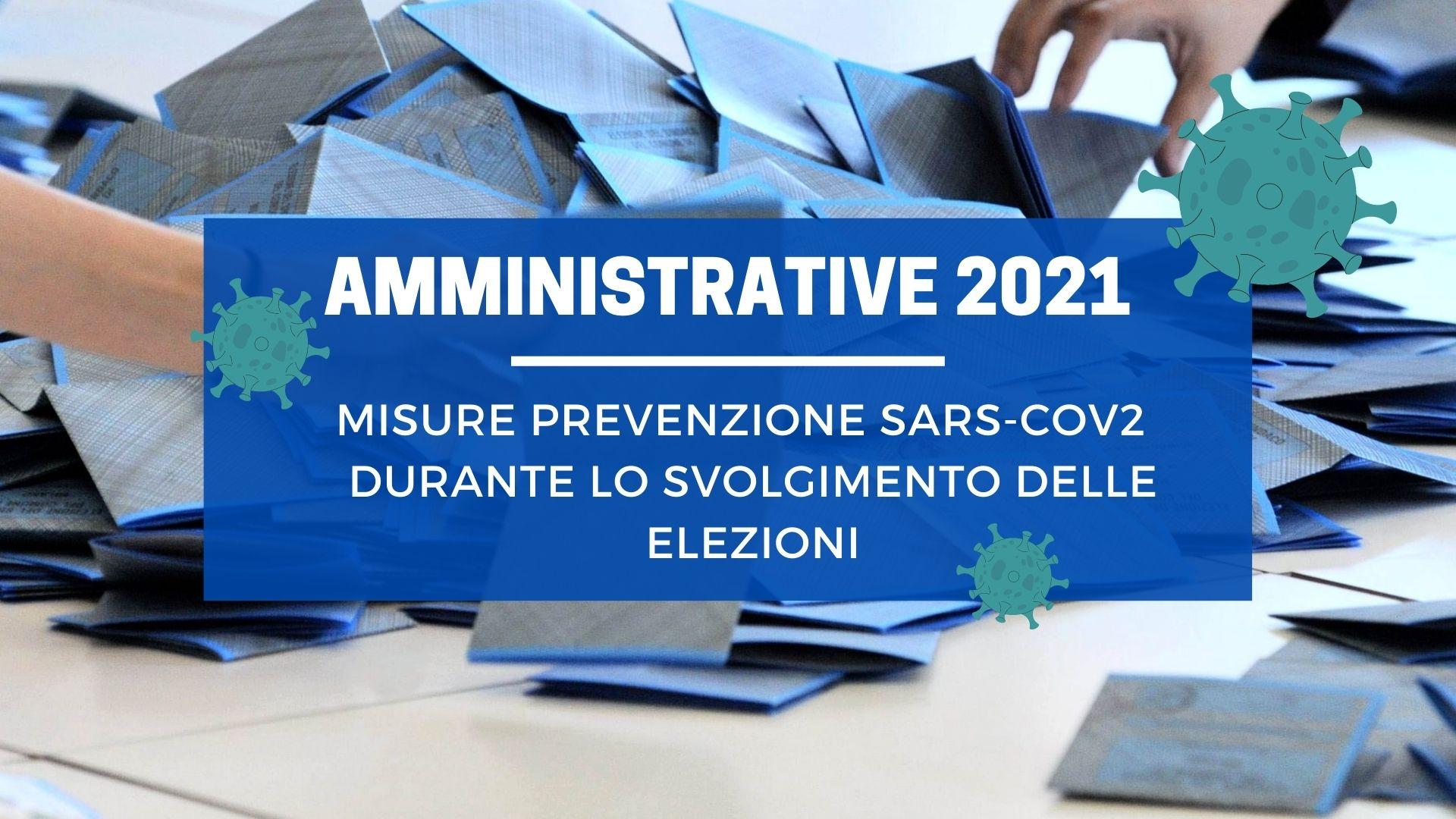 Misure prevenzione Sars-Cov2 durante lo svolgimento delle elezioni