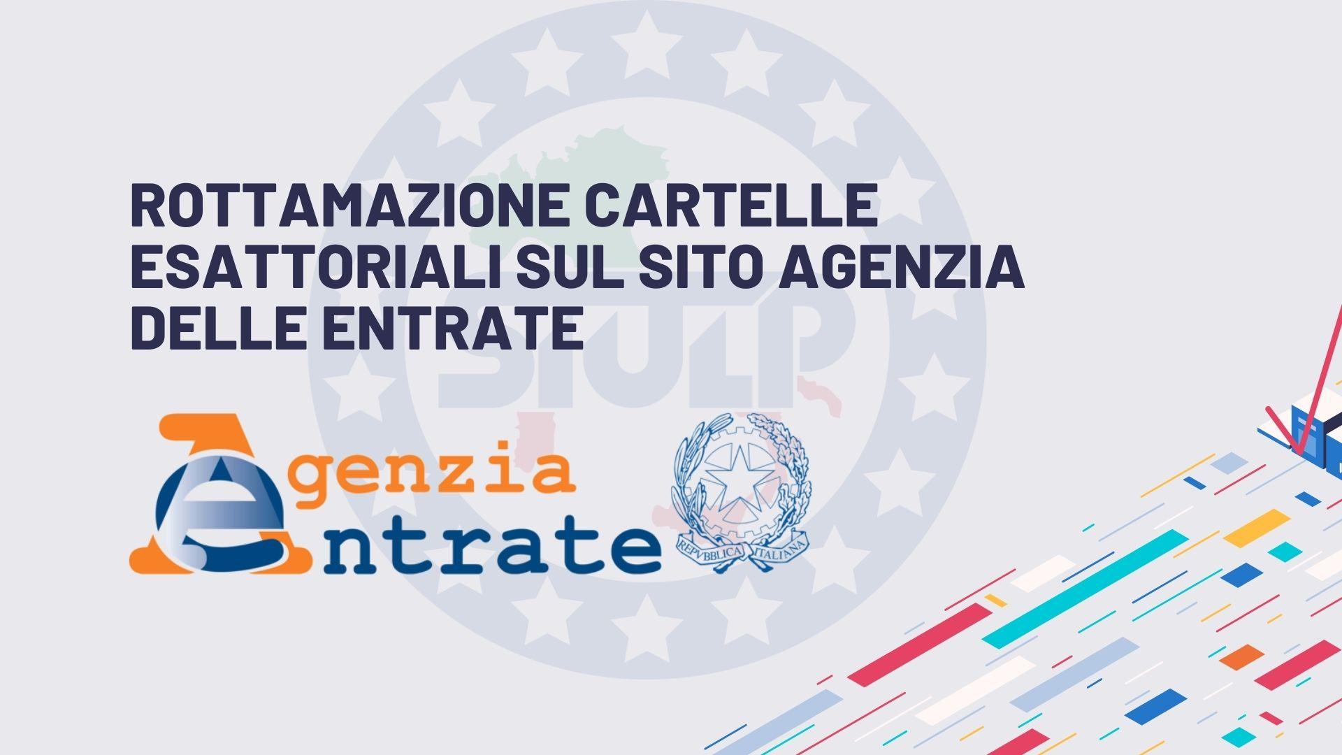Rottamazione cartelle esattoriali sul sito Agenzia delle Entrate