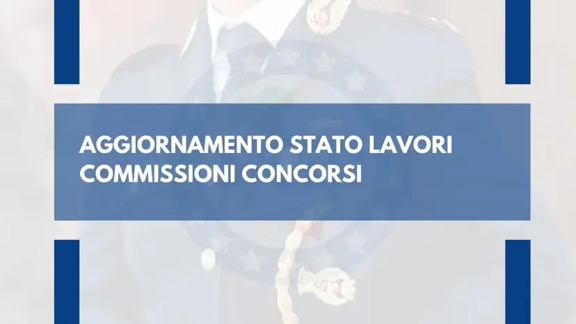 Aggiornamento stato lavori Commissioni in corso