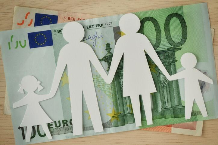 Assegno famiglie con figli fino a 21 anni fino a 250 euro