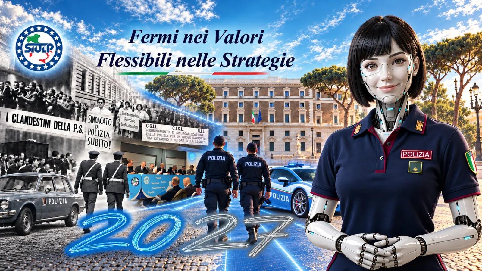 Calendario SIULP 2027. Fermi nei valori, flessibili nelle strategie.