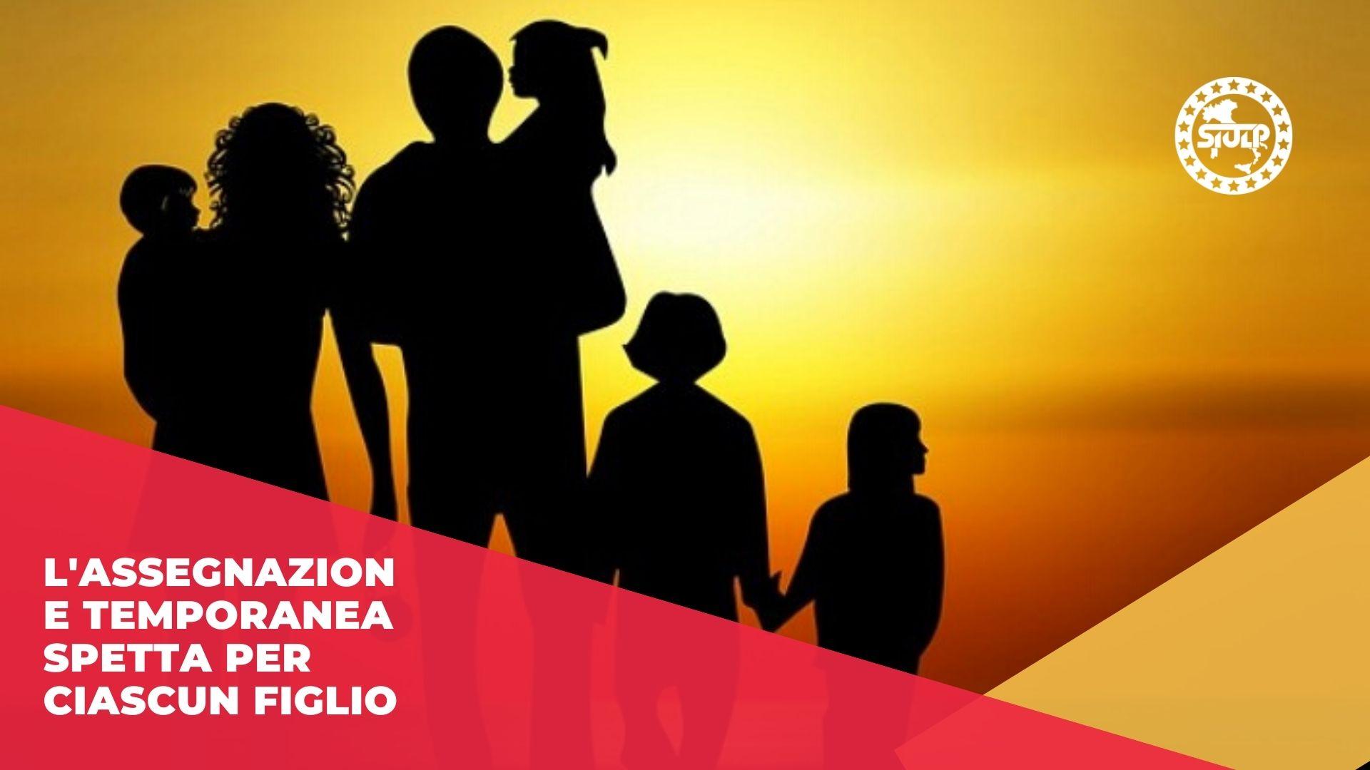 L'assegnazione temporanea spetta per ciascun figlio