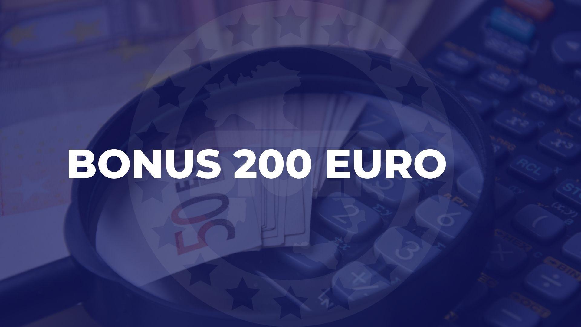 Bonus 200 euro – Decreto-legge 17 maggio 2022 n. 50