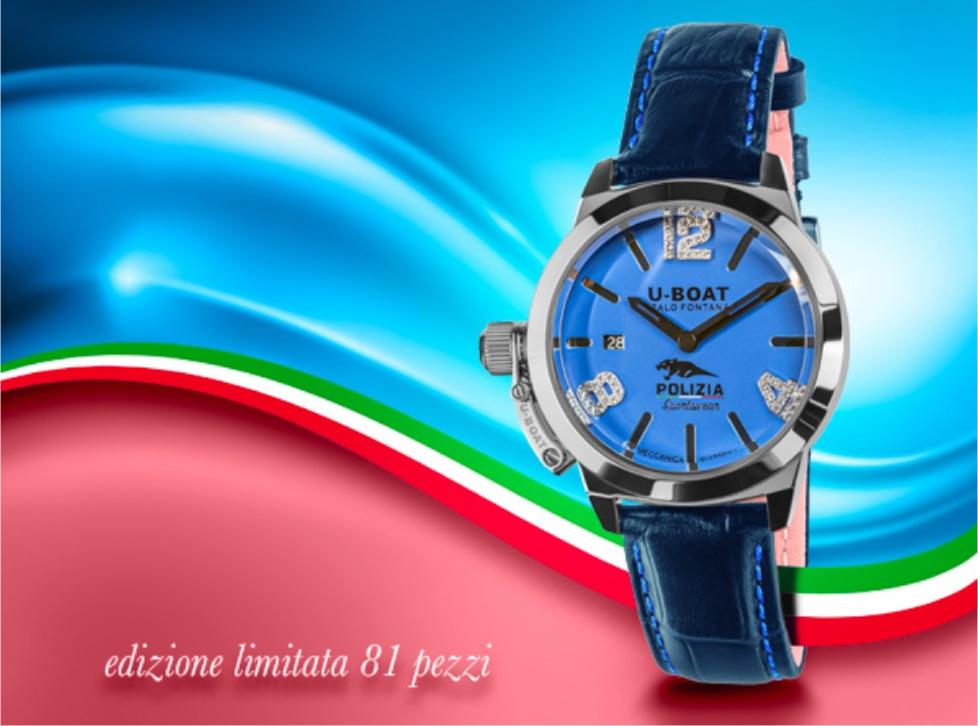 Progetto orologio femminile Polizia di Stato – U-BOAT