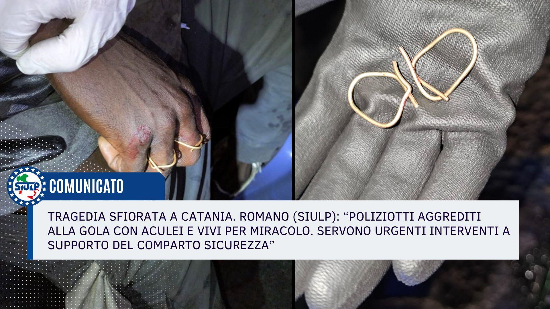 Poliziotti aggrediti a Catania, tragedia sfiorata