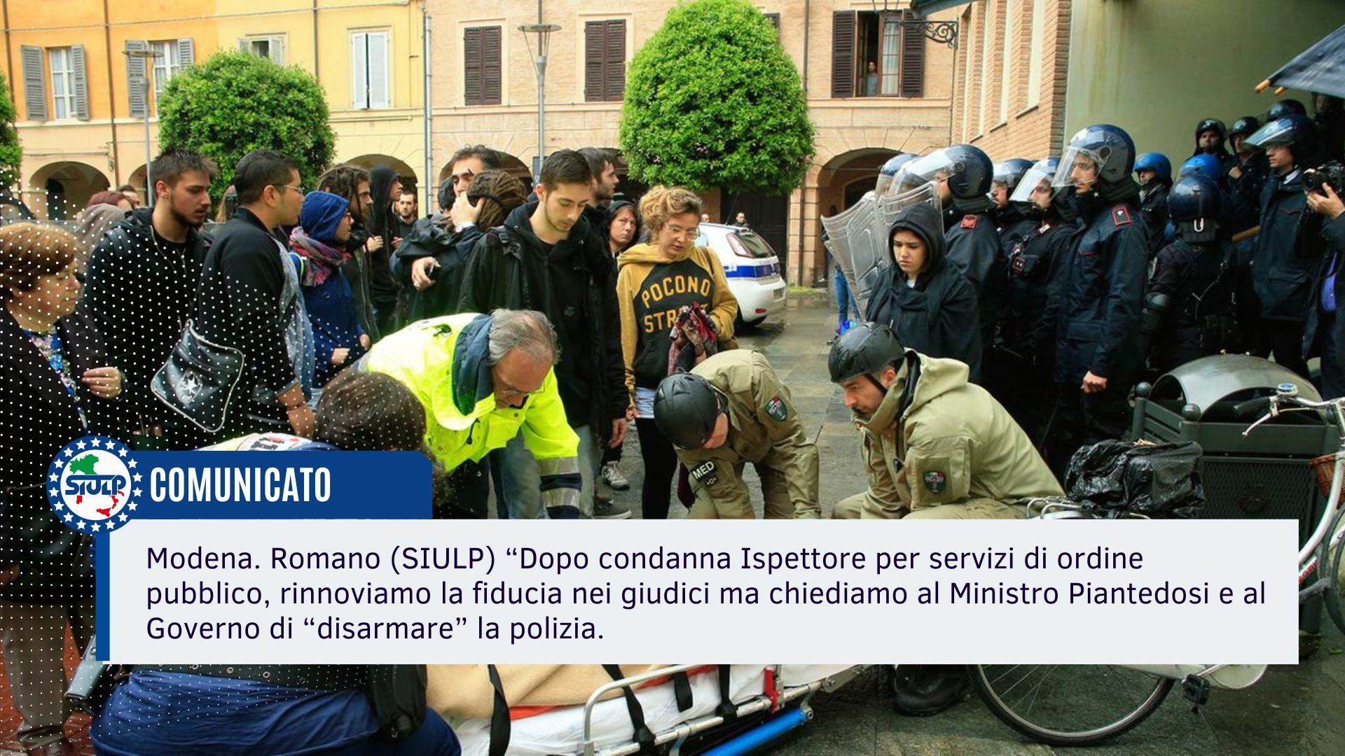 Felice ROMANO, commenta la condanna dell’Ispettore di Polizia