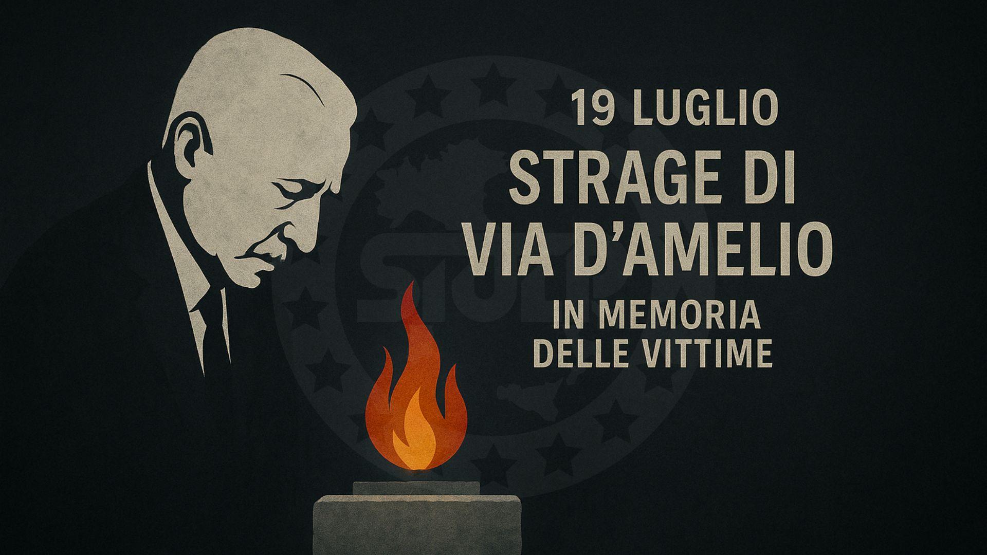 33 Anni fa la Strage che ha ucciso Borsellino e i suoi 5 Angeli Custodi
