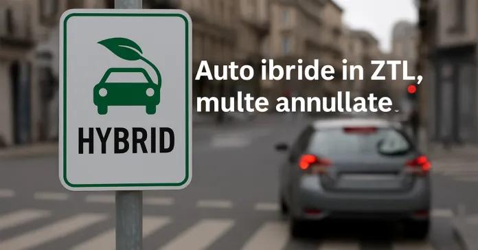 Illegittimo vietare la circolazione delle auto ibride in ZTL
