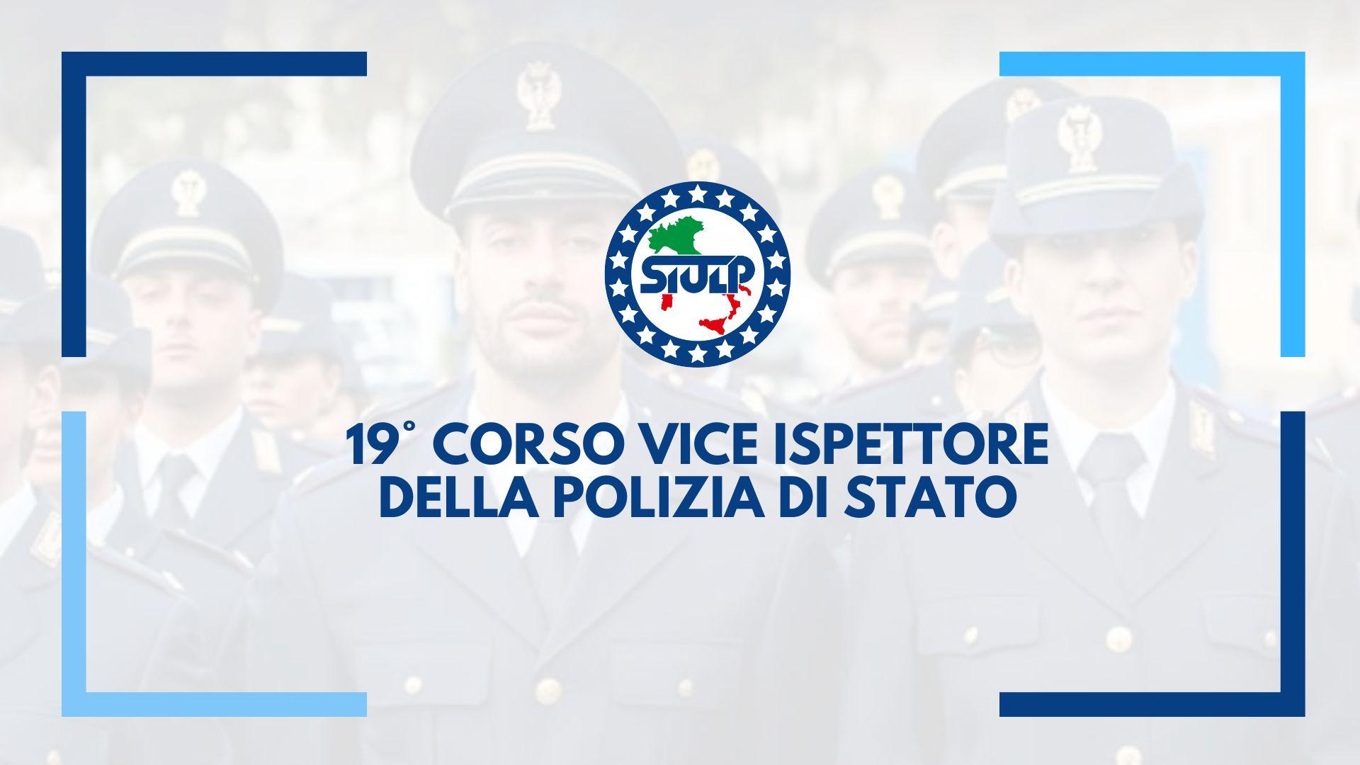 19° corso Allievi Vice Ispettori – Richiesta di revoca del provvedimento e riconoscimento dei crediti formativi.