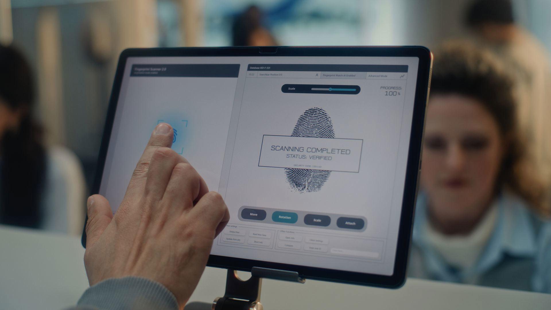 Controlli biometrici negli aeroporti UE