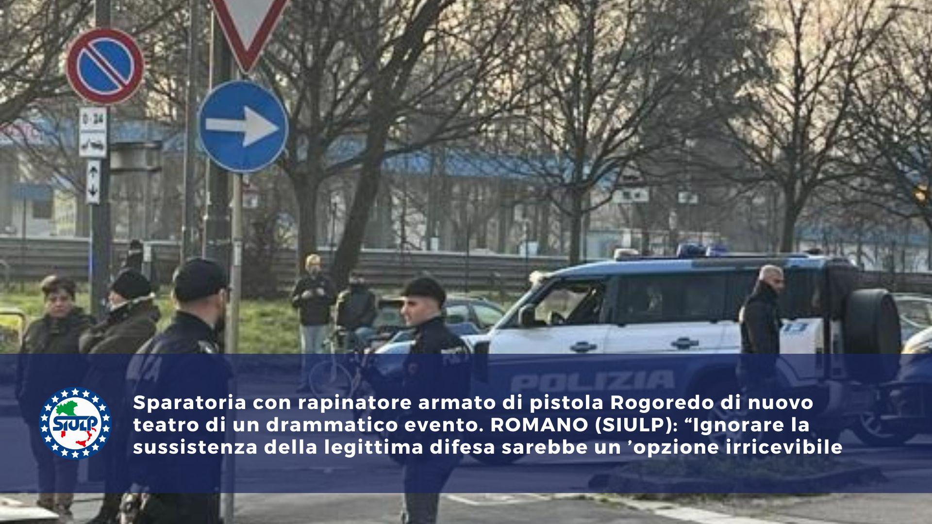 Sparatoria con rapinatore armato di pistola Rogoredo di nuovo teatro di un drammatico evento