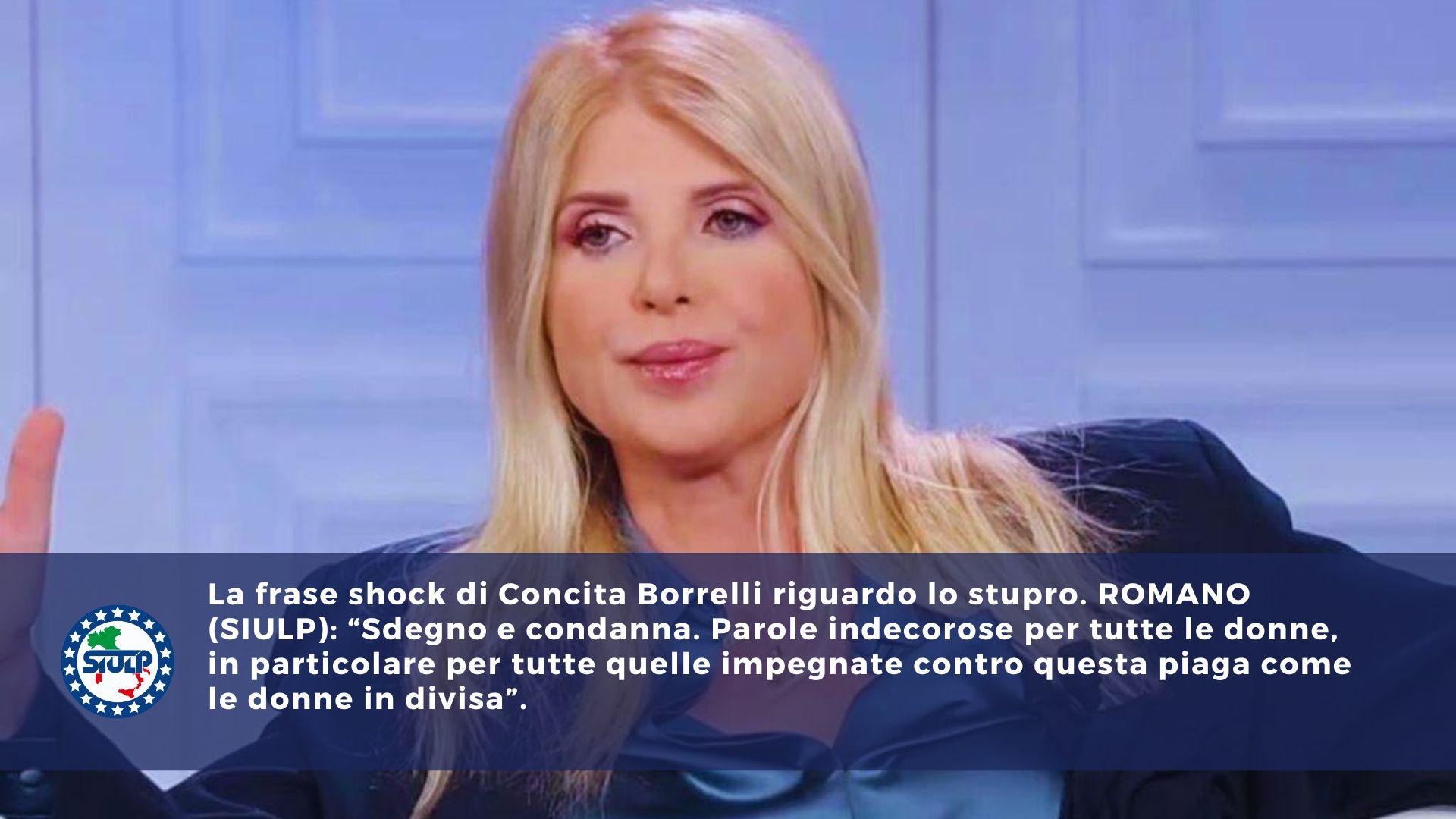 La frase shock di Concita Borrelli riguardo lo stupro