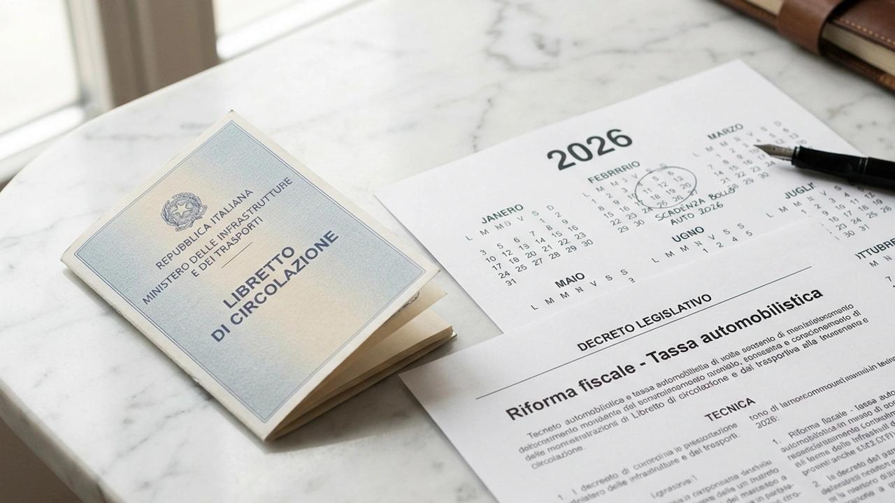 Riforma del bollo auto 2026