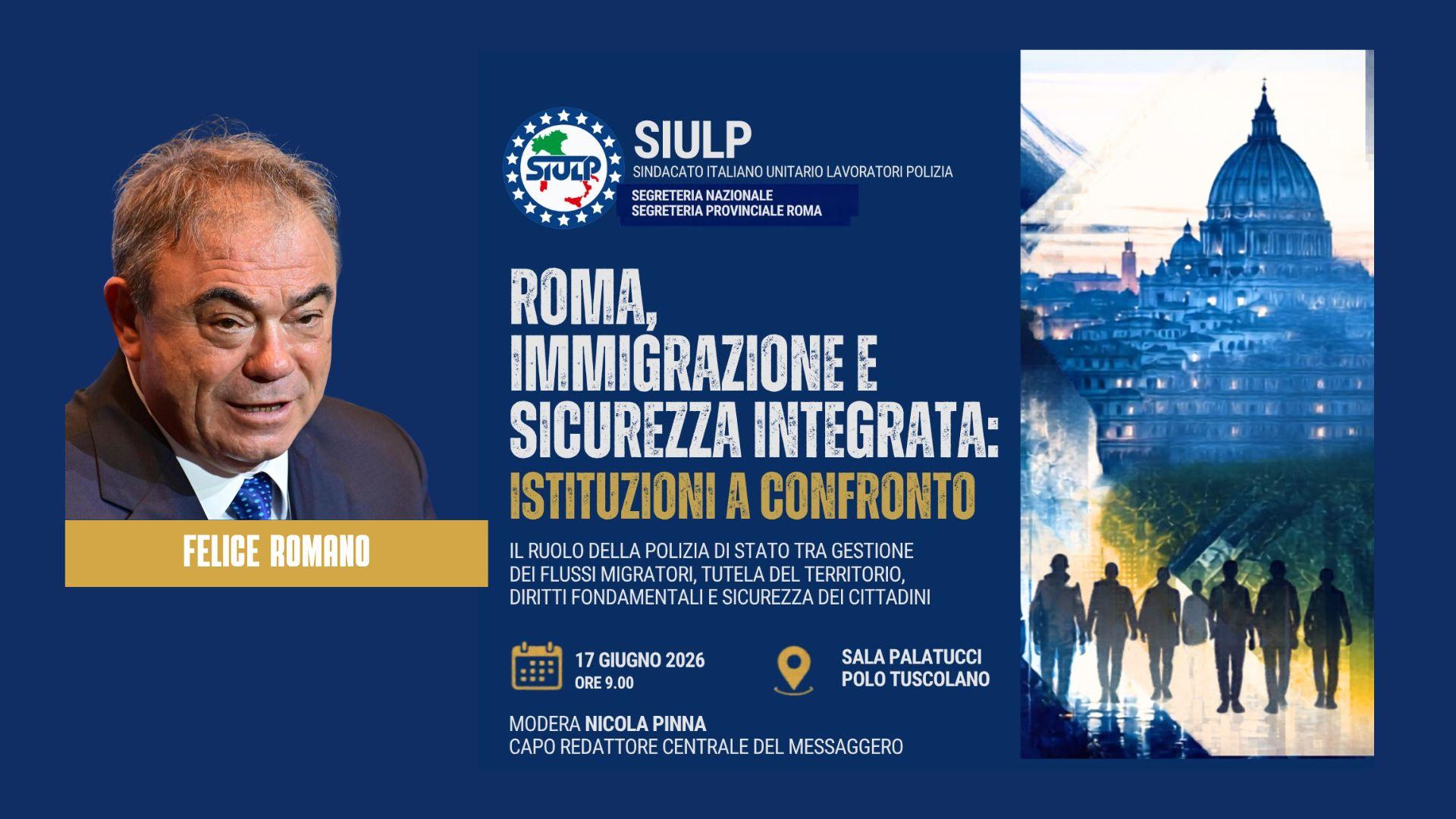 Immigrazione e sicurezza: Romano (SIULP) lancia l'allarme Europa