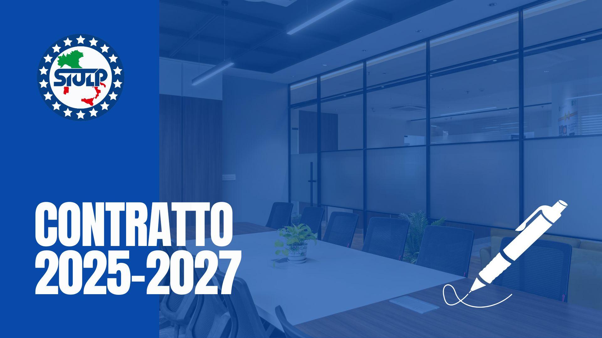 FIRMATO IL CONTRATTO SICUREZZA-DIFESA 2025-2027
