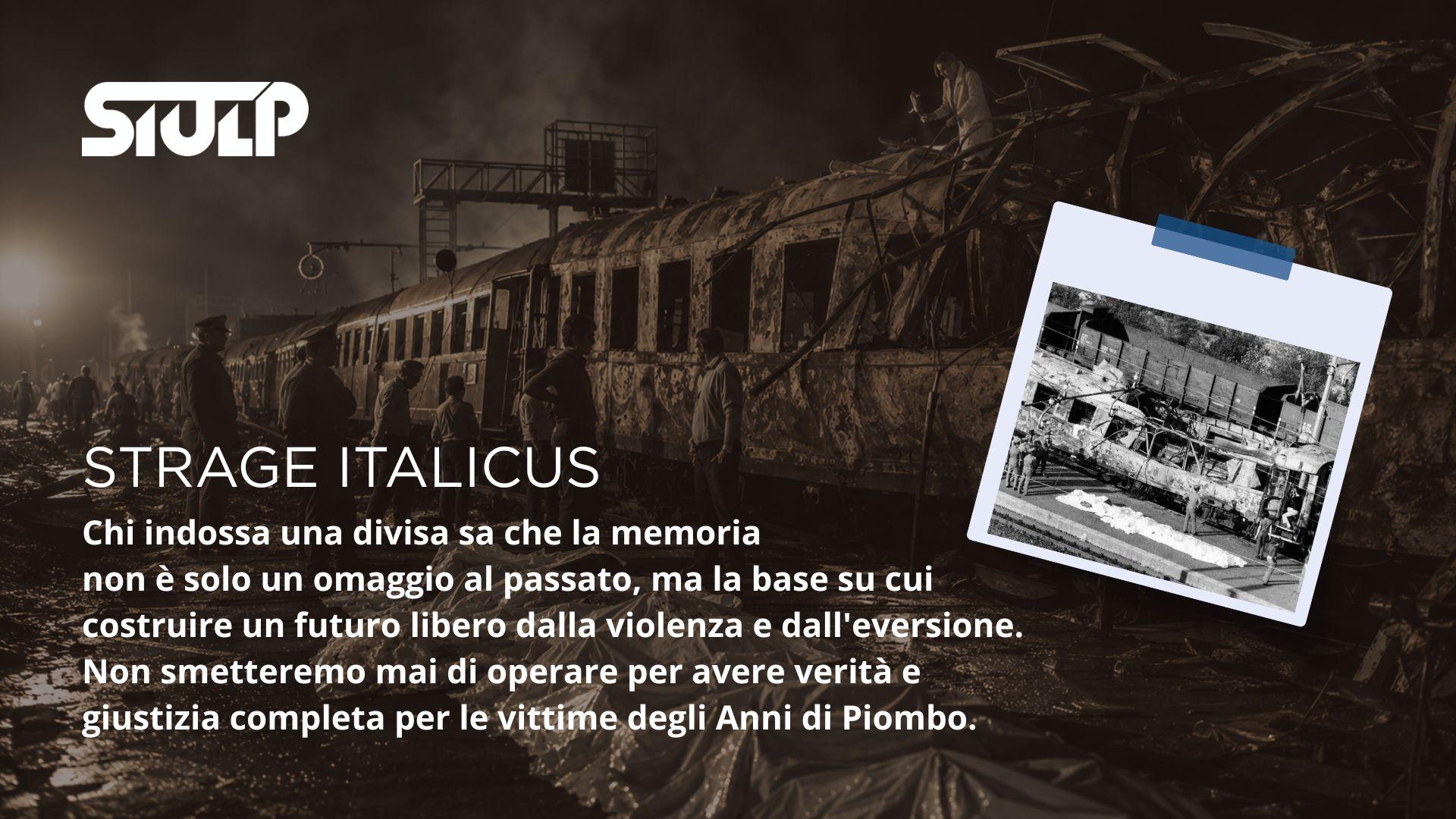 4 Agosto 1974 – La Strage dell'Italicus: Il SIULP ricorda le vittime e rinnova l'impegno per la Democrazia
