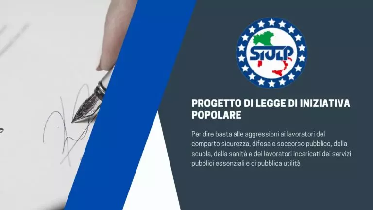 Una firma per difendere chi difende la Tua sicurezza