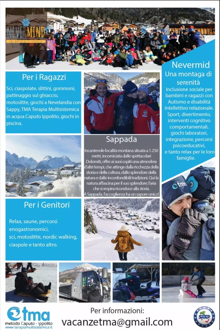 NEVErMIND – Progetto sulla Neve – Terapia Multisistemica