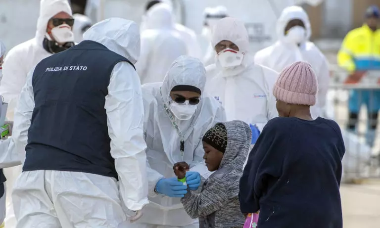 Flussi migratori. Gestione di carattere sanitario