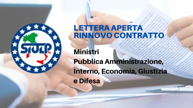Rinnovo Contratto comparto sicurezza, difesa e soccorso pubblico