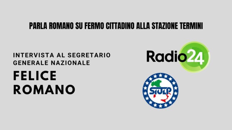 Parla Romano su fermo cittadino alla Stazione termini
