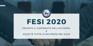Definito il contenuto dell’accordo relativo al FESI 2020