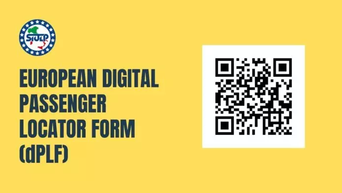 EUROPEAN DIGITAL PASSENGER LOCATOR FORM (dPLF)