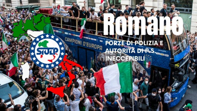 EUROPEI: Romano Forze di polizia e Autorità di P.S. ineccepibili