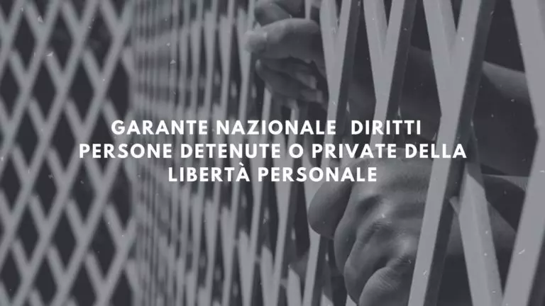 Garante Nazionale  diritti  persone detenute o private della libertà personale