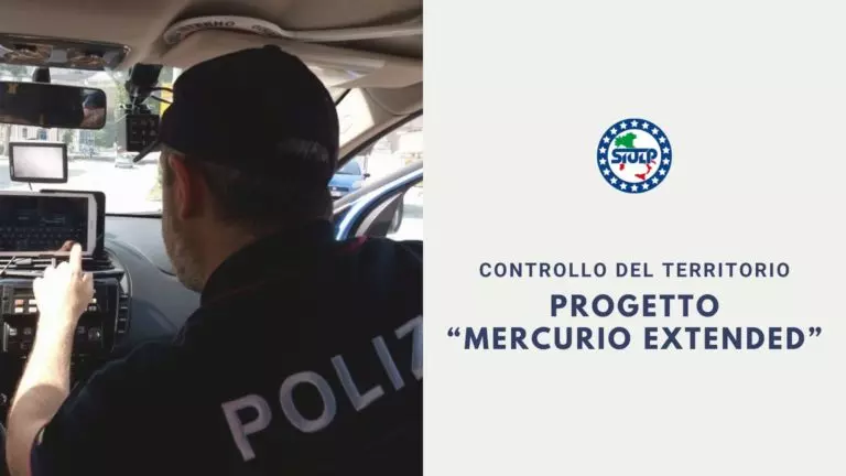 CONTROLLO DEL TERRITORIO PROGETTO “MERCURIO EXTENDED”