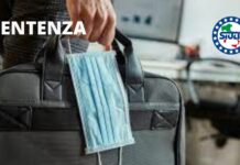 Lavoratore che rifiuta la mascherina