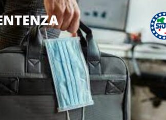 Lavoratore che rifiuta la mascherina