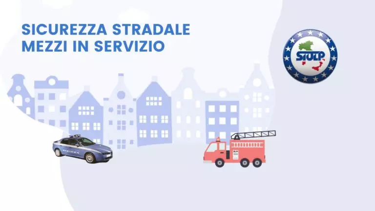 Veicoli in servizio devono evitare condizioni di rischio per gli utenti della strada