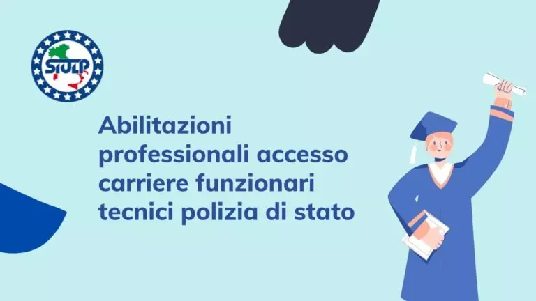Abilitazioni professionali carriere funzionari tecnici PS