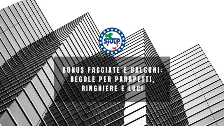 Bonus facciate e balconi: regole per parapetti, ringhiere e luci